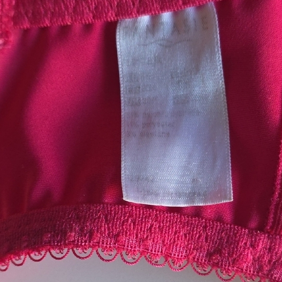 2 Fantasie Mae Hot Pink & Ivory Lace Underwire Bras - 30H US *Valentine's Sexy - Picture 10 of 16